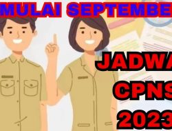 Menpan RB, Seleksi CPNS PPPK 2023 DIMULAI SEPTEMBER